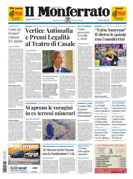 Il Monferrato - Edizione 11 del 10/02/2023